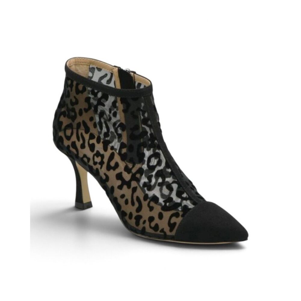 Charles David ABENA Stiletto Heel Black Dress Bootie, NEW! Size 9M